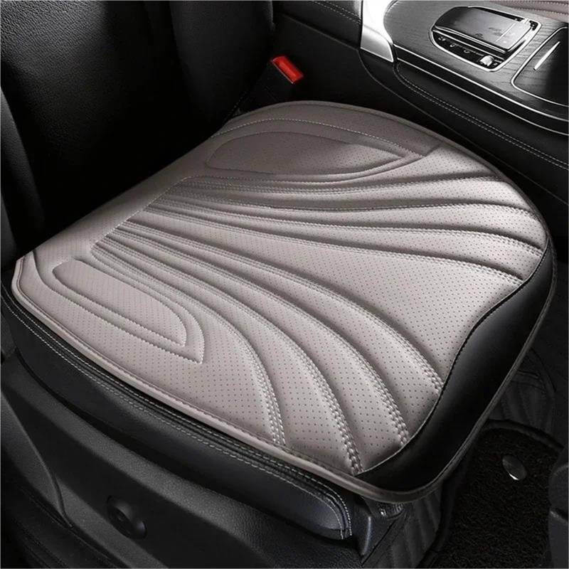 DZSYBUIGB Autositzbezüge Universal Auto Sitzbezug Vier Jahreszeiten Auto Atmungsaktive Sattel Pad Sitzbezüge für Auto Coole Sitze Abdeckung Schutz Zubehör Auto-Schonbezüg(Grey Front seat) von DZSYBUIGB