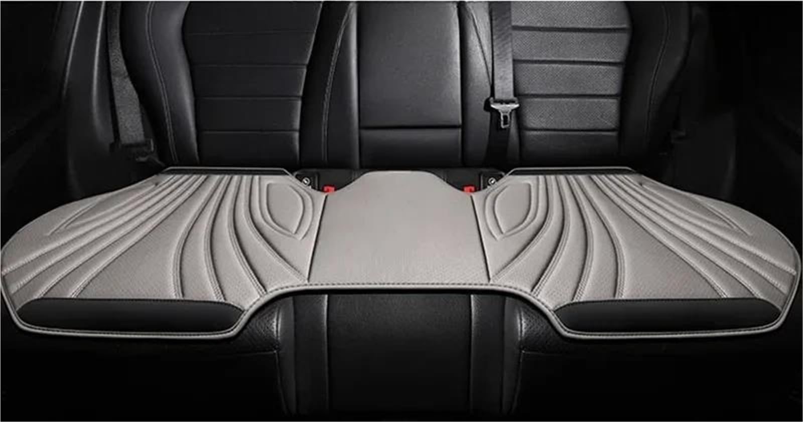 DZSYBUIGB Autositzbezüge Universal Auto Sitzbezug Vier Jahreszeiten Auto Atmungsaktive Sattel Pad Sitzbezüge für Auto Coole Sitze Abdeckung Schutz Zubehör Auto-Schonbezüg(Grey Rear seat) von DZSYBUIGB