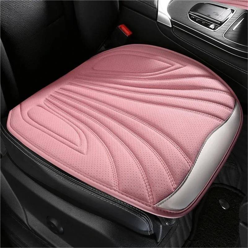 DZSYBUIGB Autositzbezüge Universal Auto Sitzbezug Vier Jahreszeiten Auto Atmungsaktive Sattel Pad Sitzbezüge für Auto Coole Sitze Abdeckung Schutz Zubehör Auto-Schonbezüg(Pink Front seat) von DZSYBUIGB