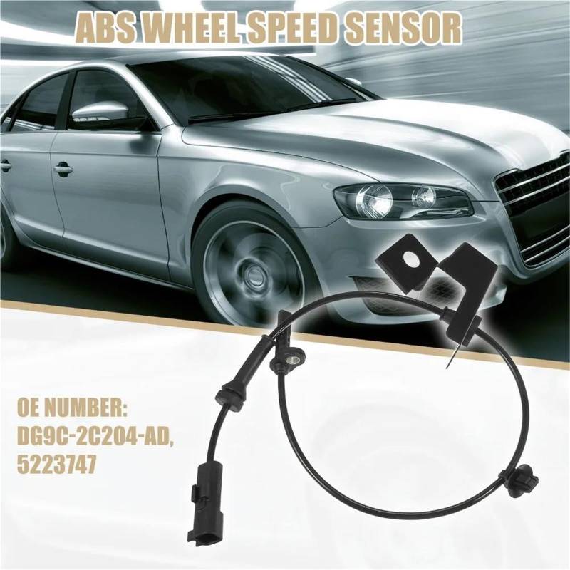 ABS Sensor Raddrehzahlsensor DG9C-2C204-AD ABS Raddrehzahlsensor Vorne Rechts Ersatz Für Ford Für Mondeo ABS Sensor Hinterachse von DZSYINGCHUSM