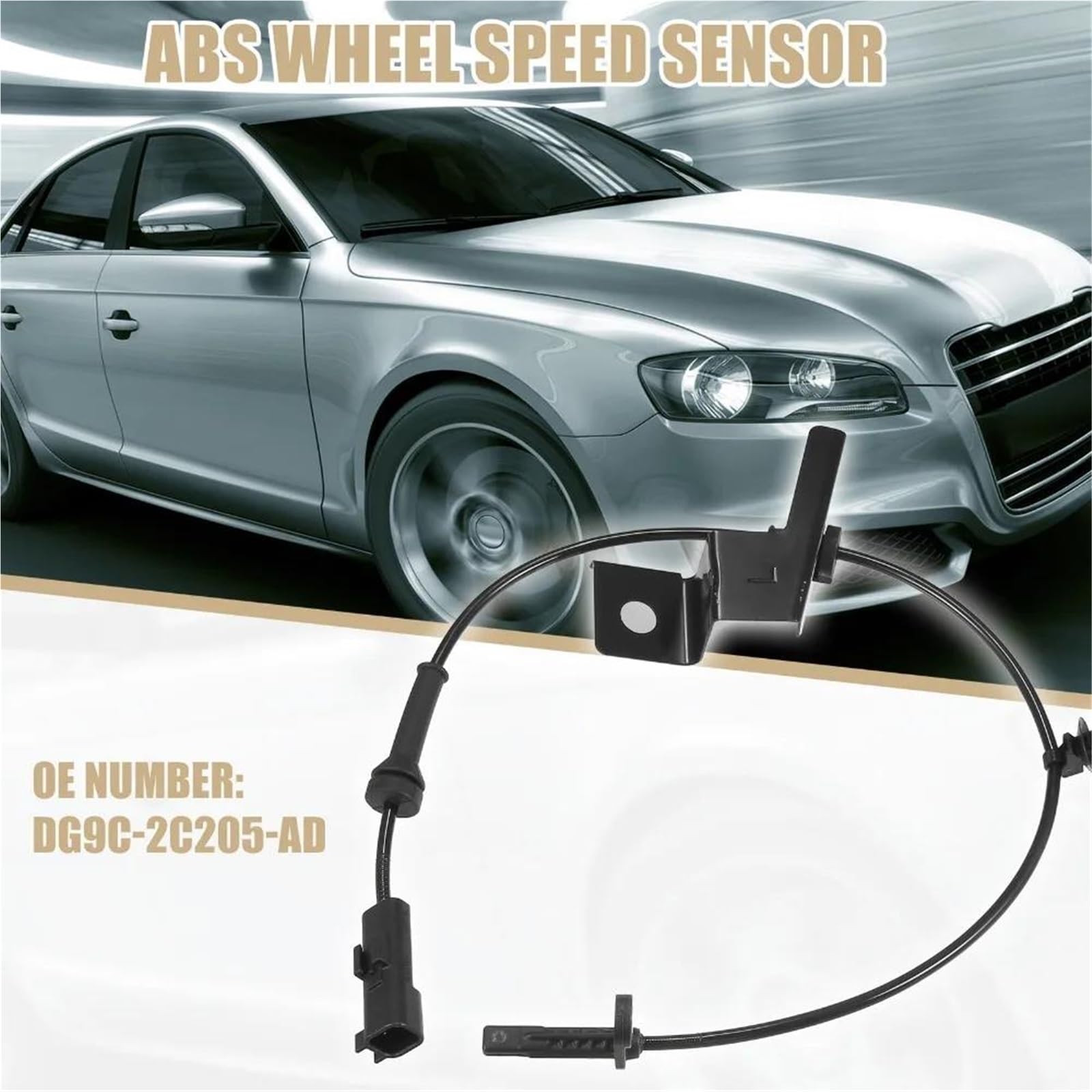 ABS Sensor Raddrehzahlsensor DG9C-2C205-AD ABS Raddrehzahlsensor Vorne Links Ersatz Für Ford Für Mondeo ABS Sensor Hinterachse von DZSYINGCHUSM