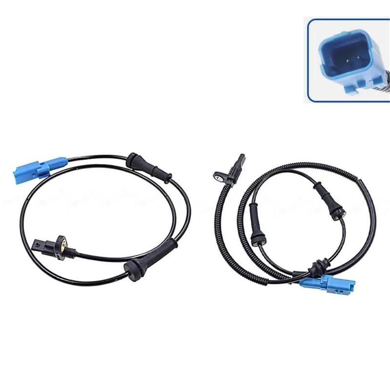 ABS Sensor Raddrehzahlsensor Radgeschwindigkeits-ABS-Sensor Für Peugeot Für 2008 Für Citroen Für C3 C4 DS3 9805066080 9805066580 9655067880 ABS Sensor Hinterachse(Front and Rear) von DZSYINGCHUSM