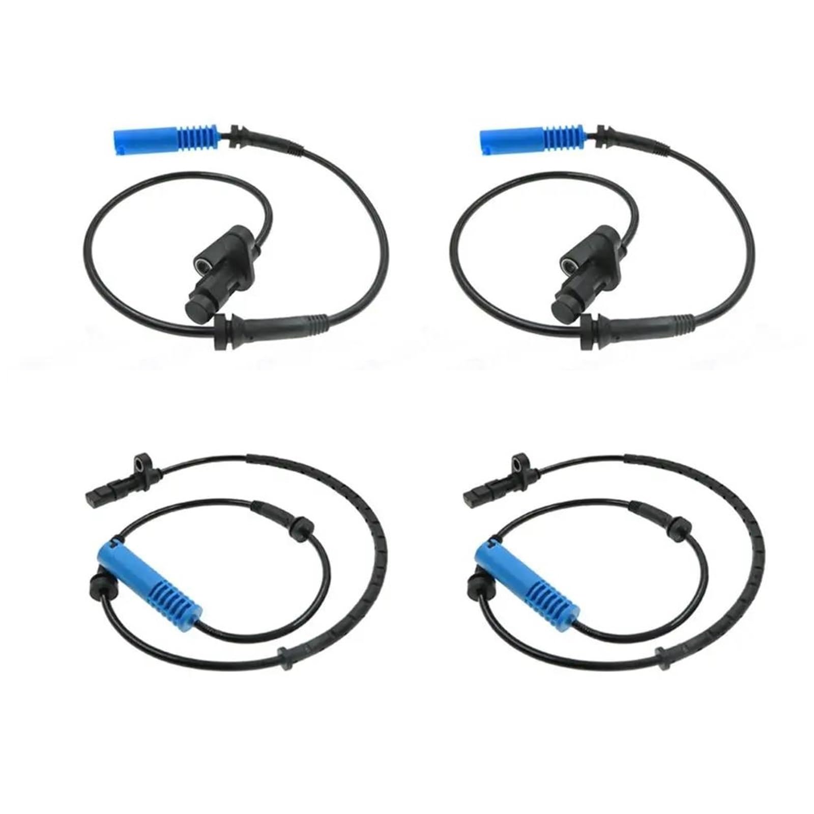 ABS Sensor Raddrehzahlsensor Vorne Hinten Links Rechts ABS Rad Geschwindigkeit Sensor Für E39 525I 528I 530I 34526756375 34526756376 34520025724 ABS Sensor Hinterachse(Satz) von DZSYINGCHUSM