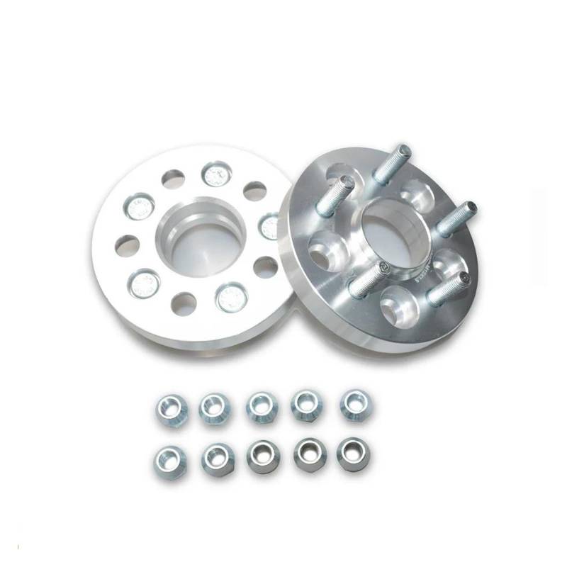 Spurverbreiterung PCD 5X100 Nabenbohrung 54MM M12X1.5 Geschmiedet Für Lexus CT 2011-2023 5-Loch-Radabstandshalter Menge (2) Distanzscheiben(15mm) von DZSYINGCHUSM