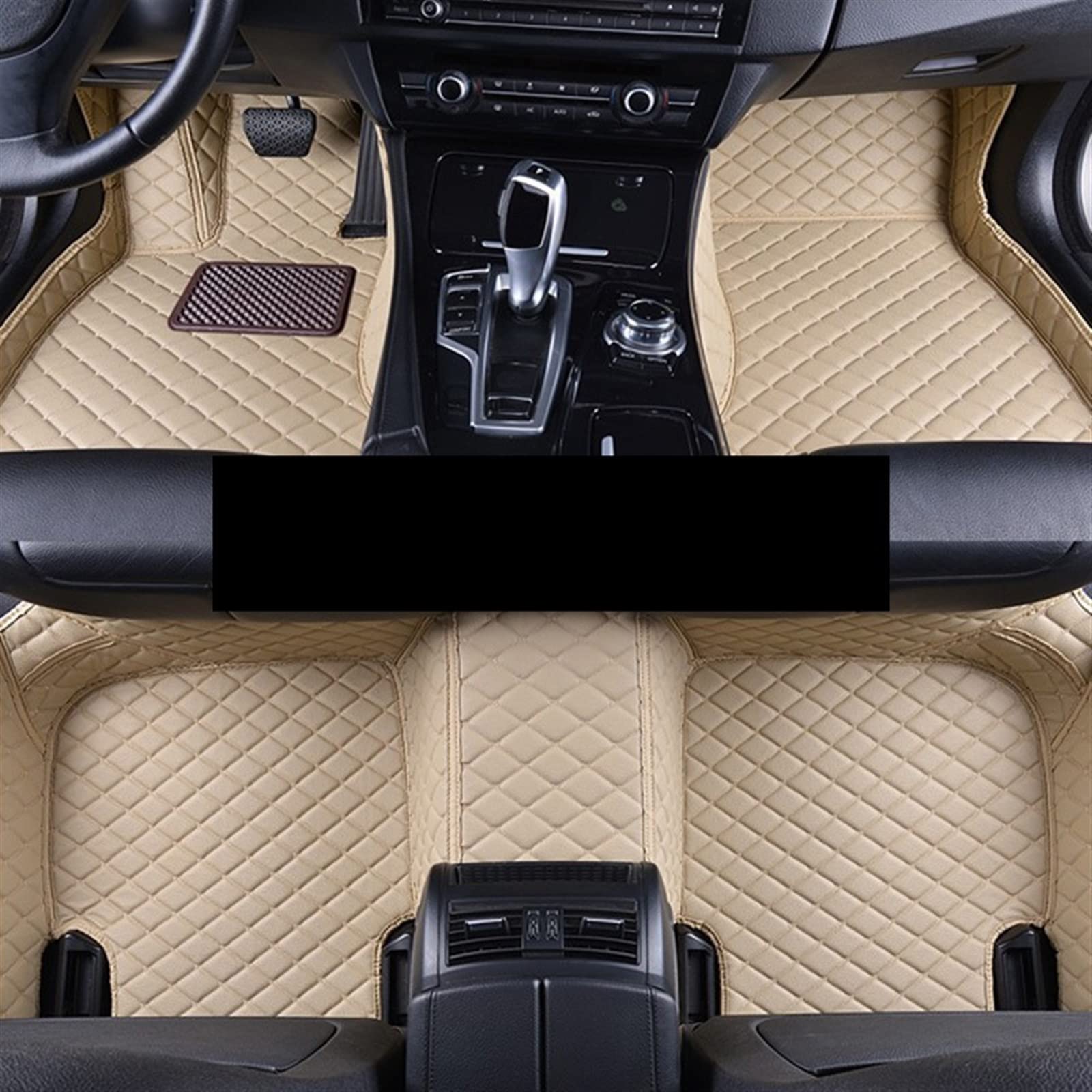 Auto Fußmatten Teppiche Für Lexus Für NX 2021 Für NX200 NX200t NX300 NX300h 2020 2019 2018 2017 2016 2015 Auto Protect Antirutschmatte Auto(LHD 3pcs beige) von DZSYOHFS