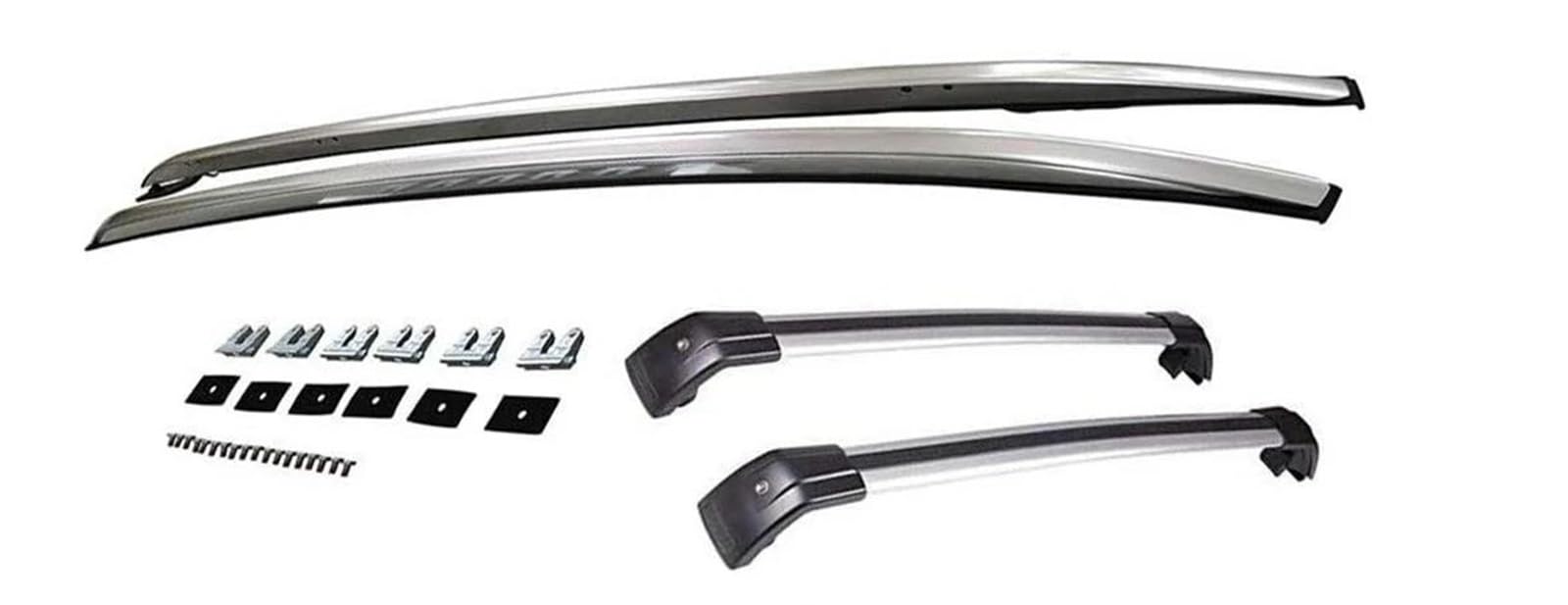 Dachbox 4Pcs Aluminium Dachreling Rack Kreuz Bar Querlatte Für Mazda Für CX-30 Für CX30 2020 2021 Dachteile von DZSYOHFS