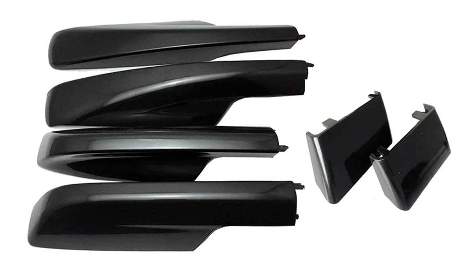 Dachbox Für Toyota Für Highlander 2001-2005 2006 2007 Schwarz Auto Styling Dach Rack Abdeckung Center Bar Schiene Ende Shell 6P Ersatz Zubehör Dachteile(6pcs) von DZSYOHFS