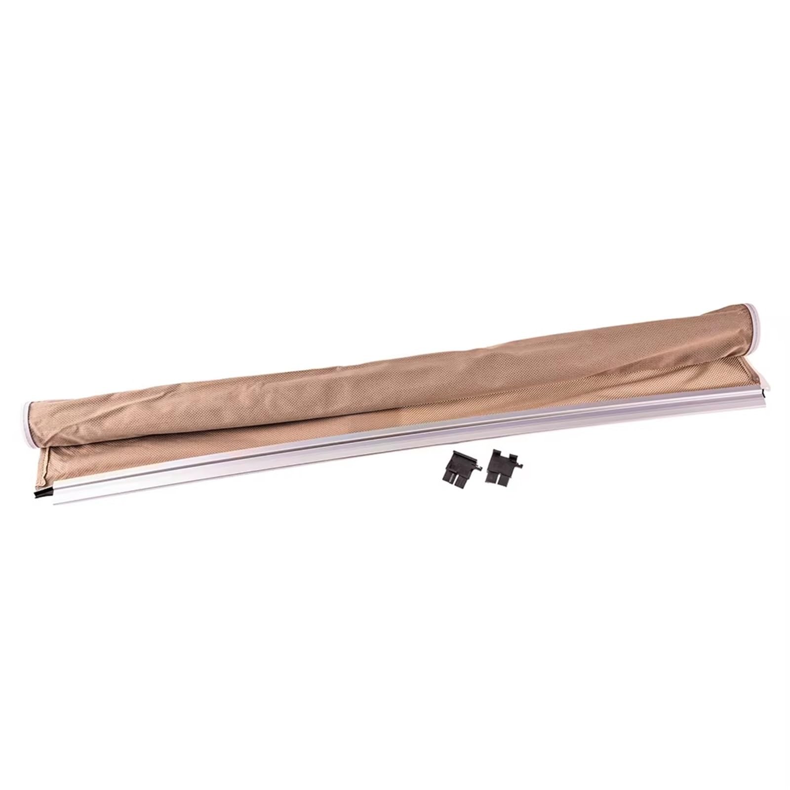 Sonnenschutz Dachfenster-Rollladen, Schiebedach-Sonnenschutzvorhang 4L0877307DT38 Für Q7 3.0L 3.6L 4.2L 2007-2016, Vorne Und Hinten Sonnenblende(Beige Front) von DZSYOHFS