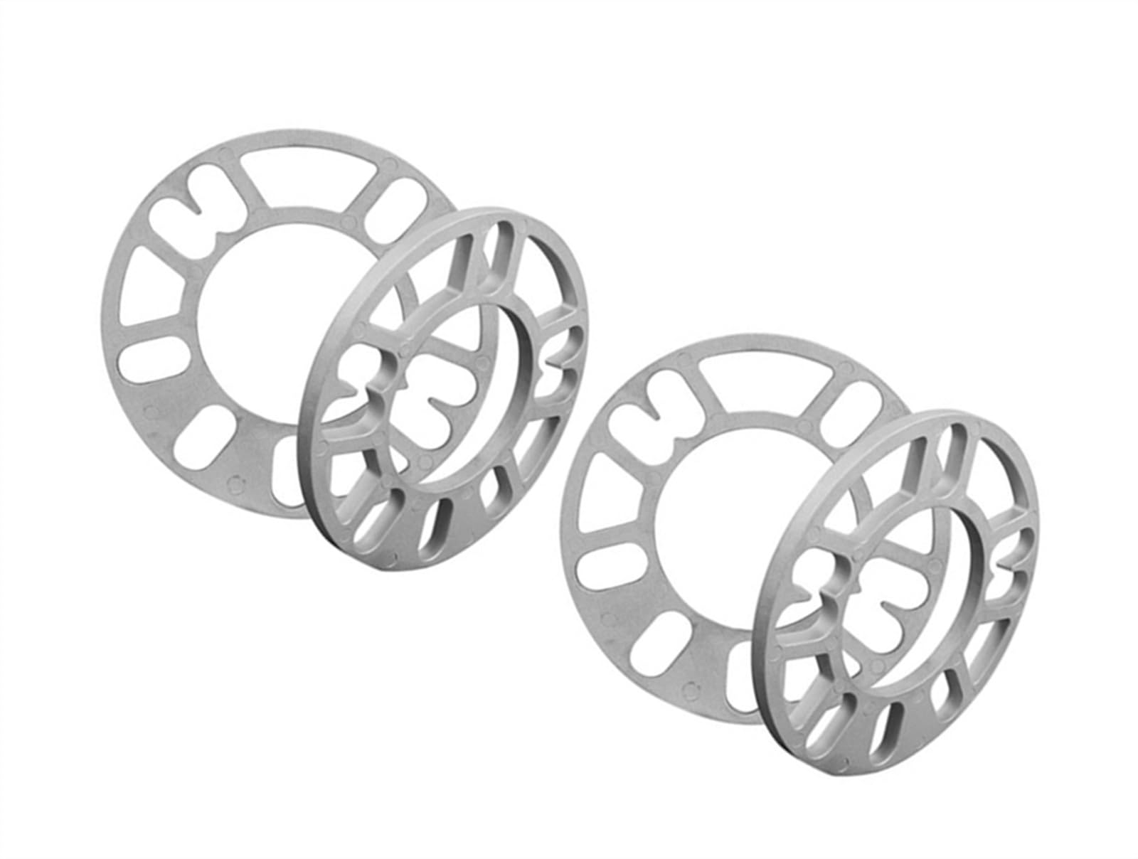 DZWDY 4 Stück Spurverbreiterungen 4x100 4x108 4x114,3 5x100 5x105 5x108 5x112 5x114,3 5x120 Radscheiben Dichtung Auto Hubcentric Wheels Spacer Styling Zubehör Spurverbreiterungen(10mm) von DZWDY