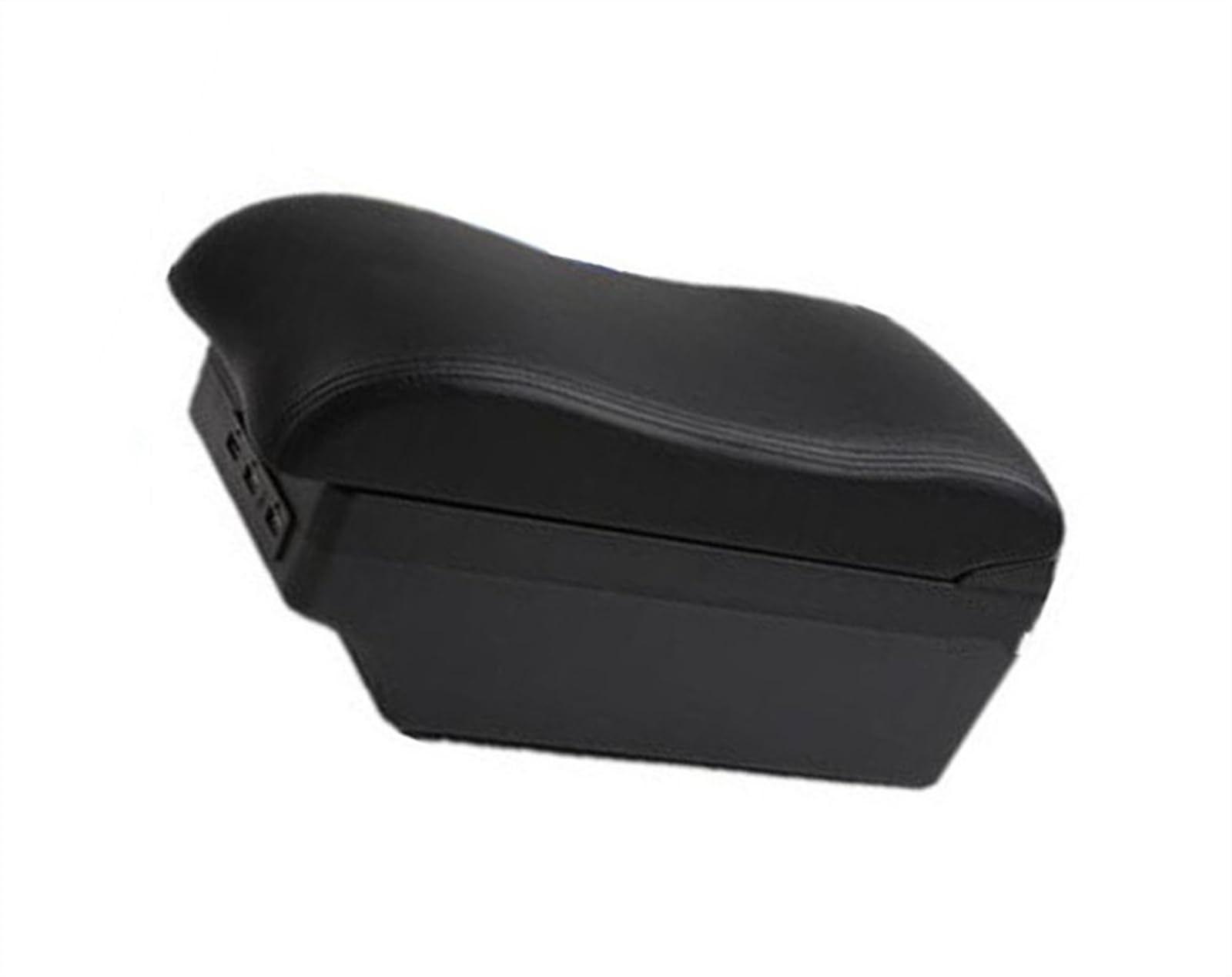 DZWDY Armauflage Staufach Kompatibel Mit Toyota Für Yaris Für Vitz 5dr Schrägheck 1998–2011, Autozubehör, Armlehnenbox, Aufbewahrungsbox, Auto-Armlehnenbox, Nachrüstung, USB(2,Black line) von DZWDY