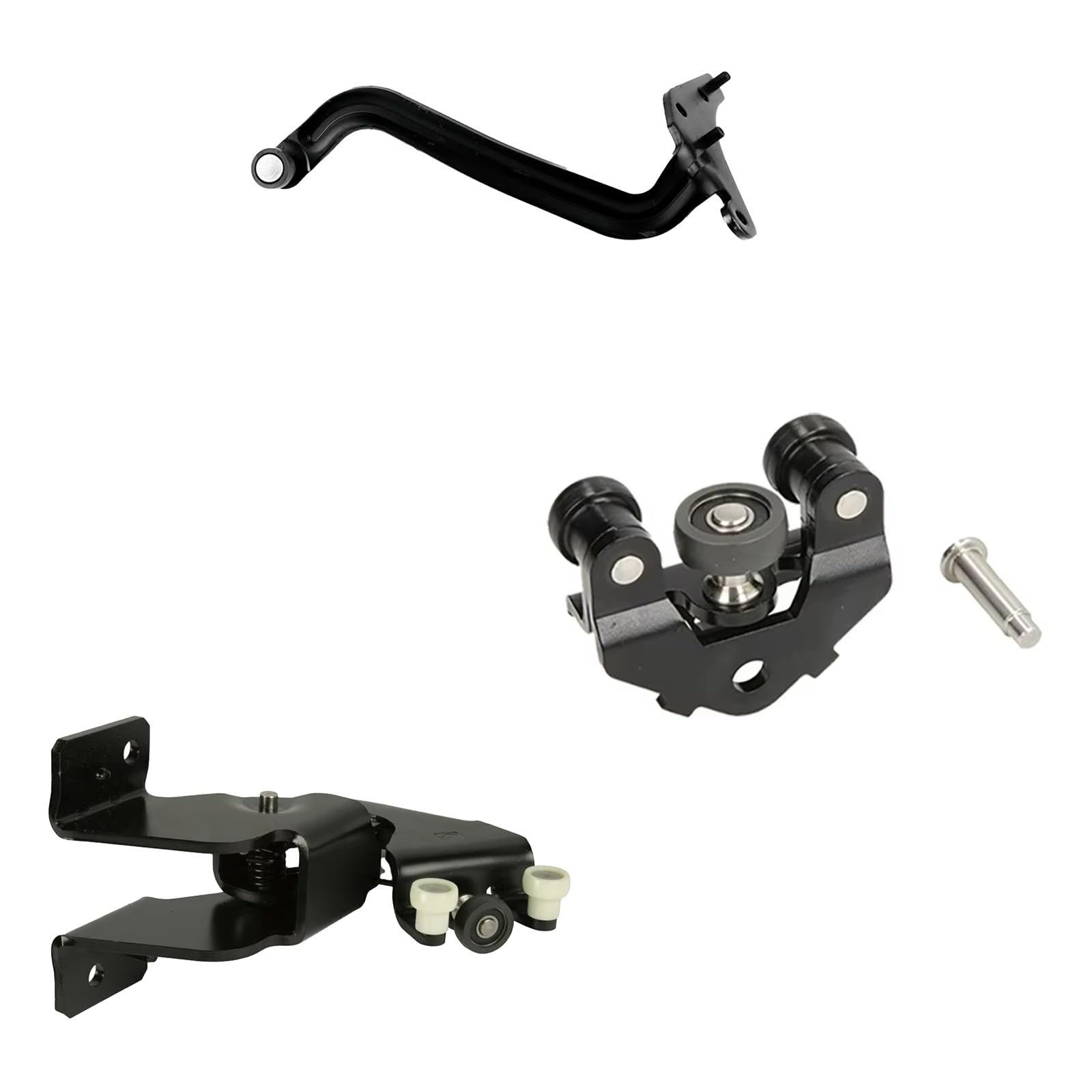 DZWDY Auto Schiebetür Rollenführungs Kompatibel Mit Citroen Für Jumpy 2007–2016 OEM: 1498205080 1498209080 1498207080 Autoteile Auto-Schiebetürrolle, Rechte Seite Oben, Mitte Unten von DZWDY