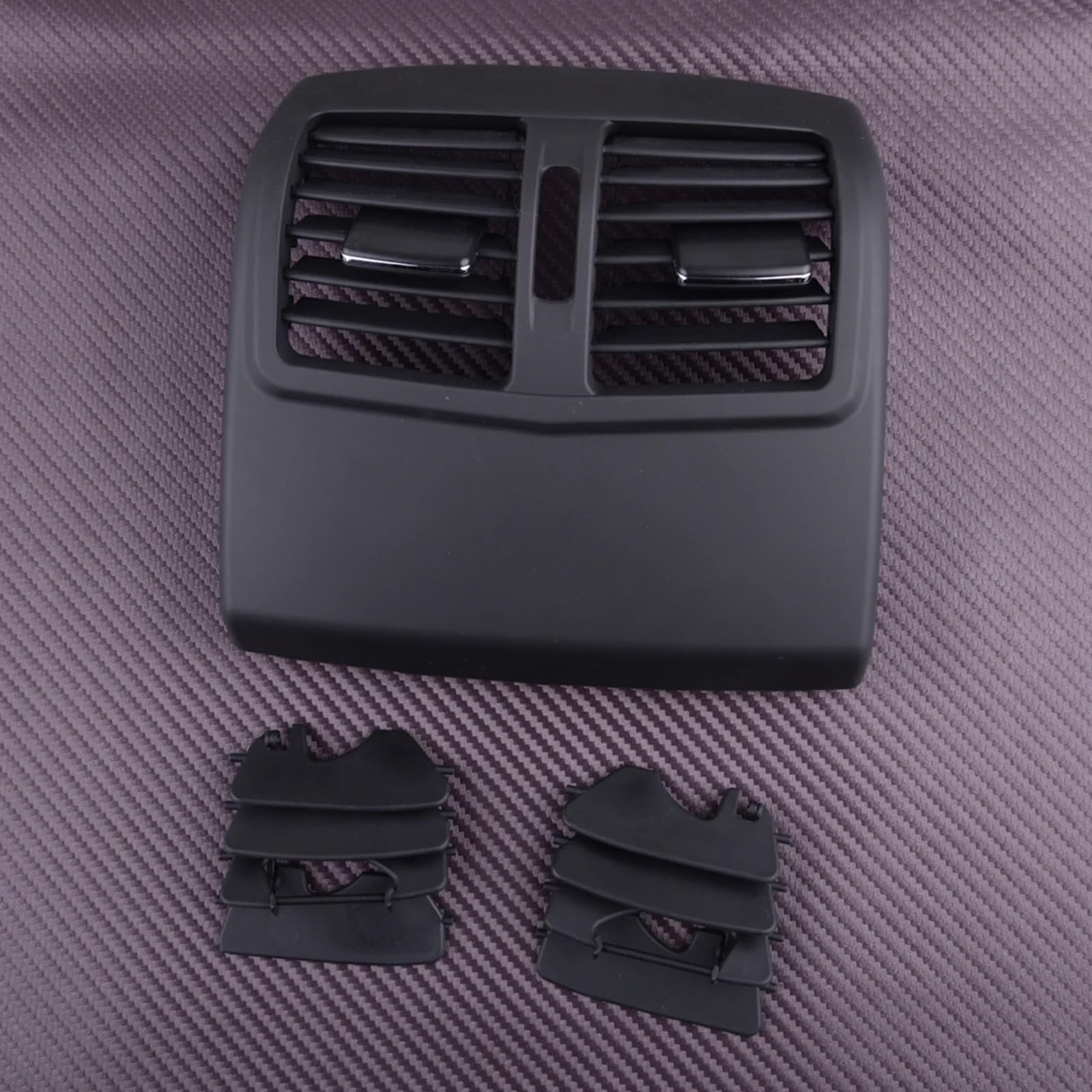 DZWDY Klimaanlage Outlet Cover Kompatibel Mit Benz Für W212 2009 2010 2011 2012 2013 2014 2015 2016 Auto-Modifikation Hintere Mittelkonsole Luftauslass-Entlüftungsgitter-Abdeckung A2128300454 von DZWDY