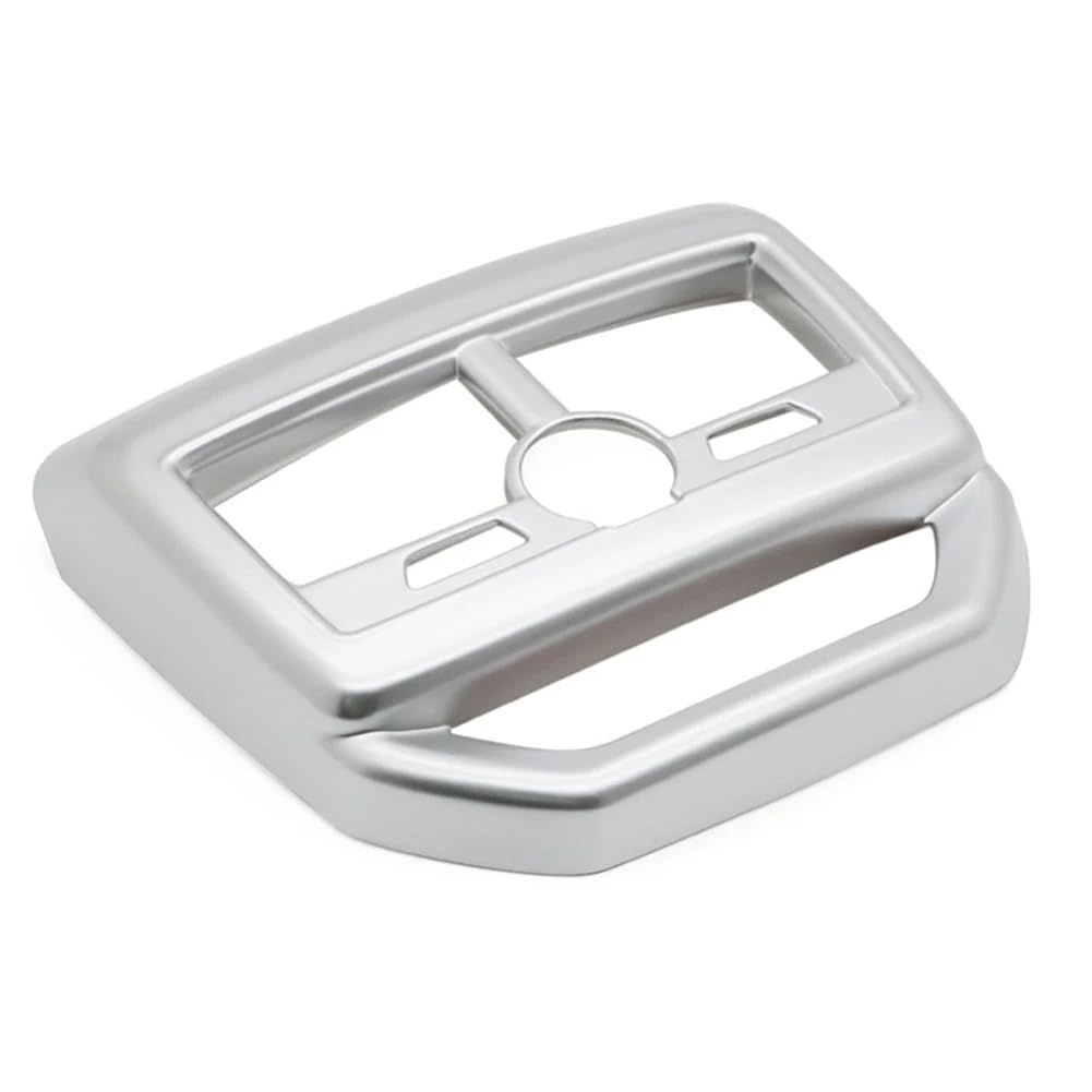 DZWDY Klimaanlage Outlet Cover Kompatibel Mit Peugeot Für 3008 5008 GT 2017 2018, Auto Zubehör Armlehne Box Hinten Klimaanlage AC Entlüftungs- Auslassleiste Abdeckung Verkleidung(Silver) von DZWDY