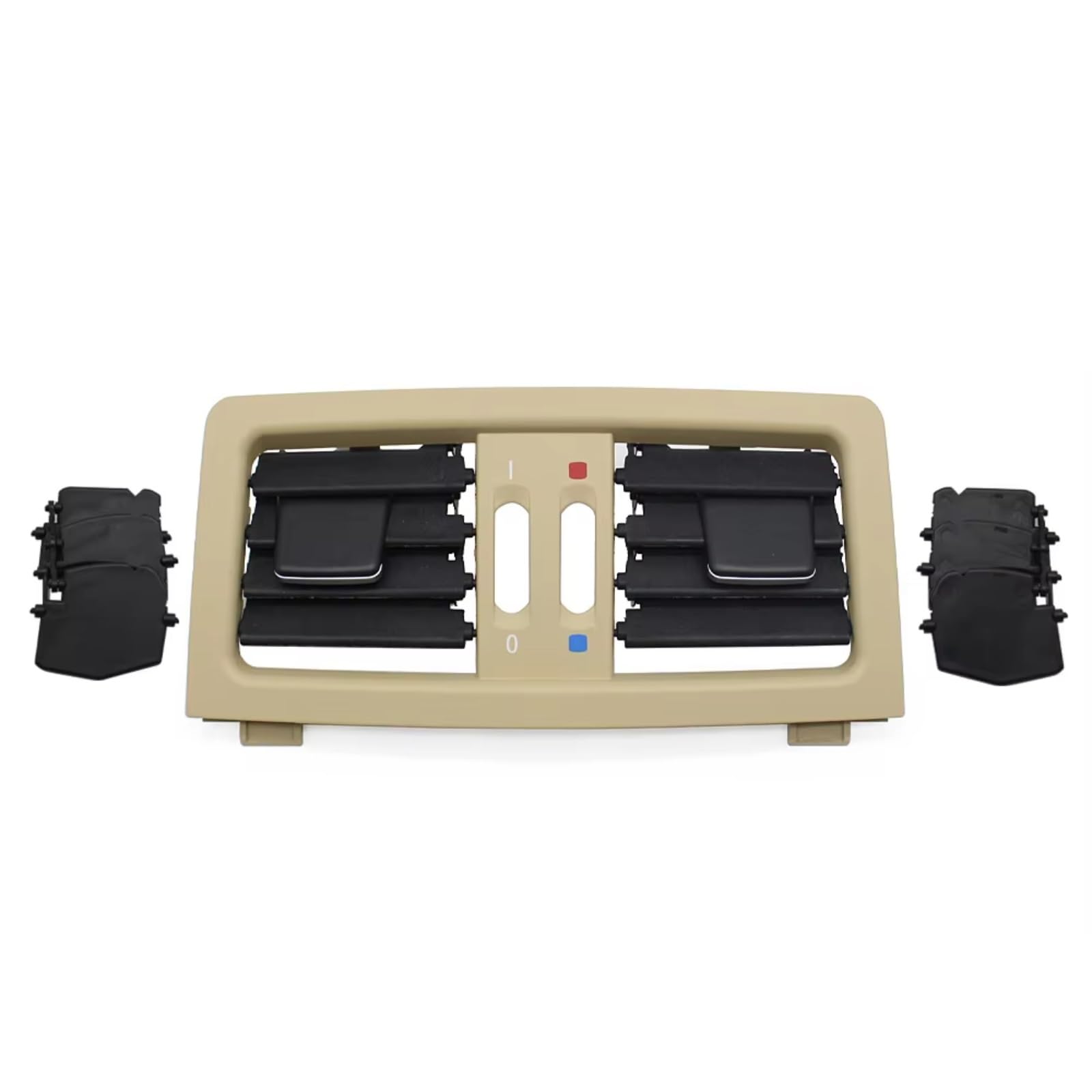 DZWDY Kompatibel Mit 5 Series Für E60 E61 545i 550i 2003–2009 Auto-Klimaanlage Hinten Abdeckung AC-Entlüftungsgitter Ersatz 64226957974(Beige) von DZWDY