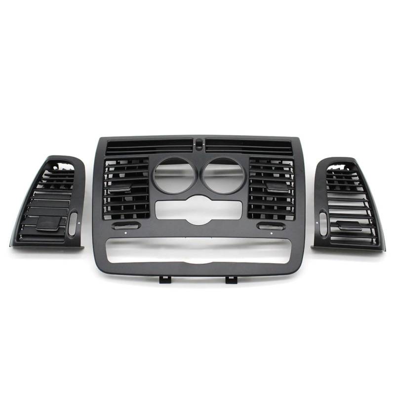 DZWDY Kompatibel Mit Benz Für W639 Für Vito Auto 2004-2015 Front Dash Zentrale Links Rechts Klimaanlage Ac Vent Grill Abdeckung 6368300300 6368300200(Model A 3PCS Set) von DZWDY