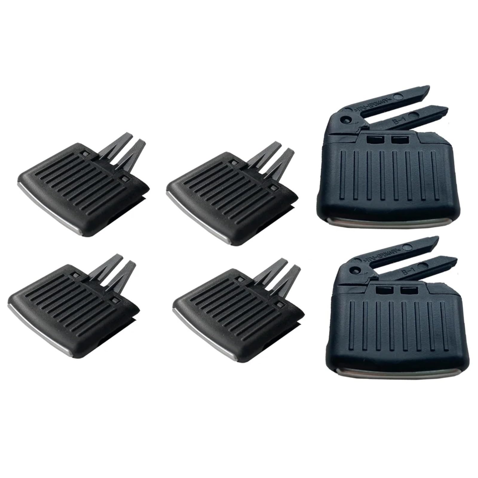 DZWDY Kompatibel Mit VW Für Golf Mk5 2004 2005 2006 2007 2008 2009 X1/x4/x6 Interior Dash Air Vent Grill Tab Pick Clip 1K0819703A 1K0819728(1Set-6PCS) von DZWDY