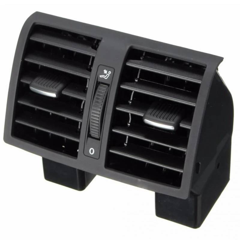 DZWDY Kompatibel Mit Vw Für Caddy 2003 2004 2005 2006 2007 2008 2009 2010 2011 2012 2013 2014 2015 Mittelkonsole Hinten AC Air Vent Outlet 1T0819203 von DZWDY