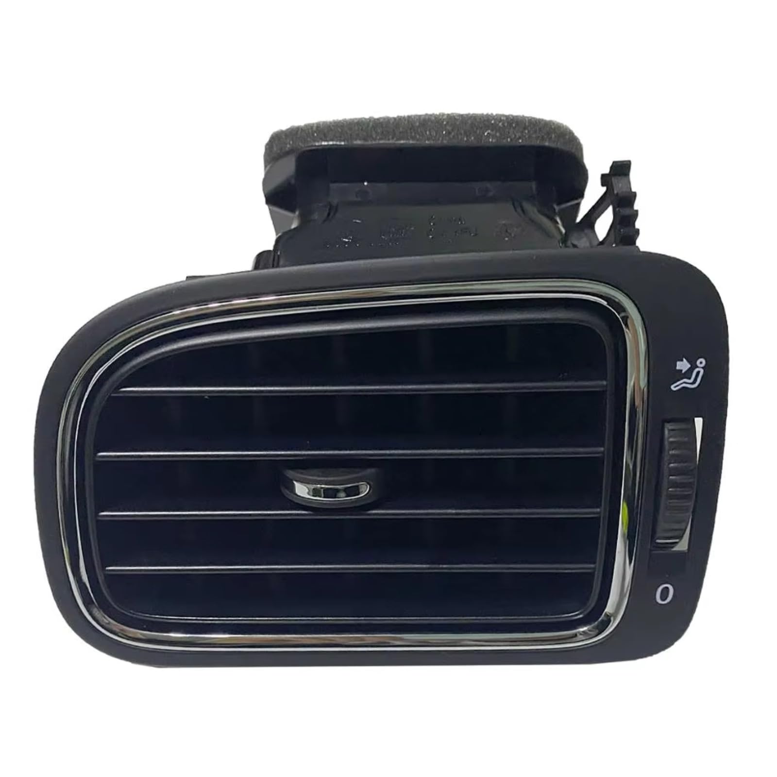 DZWDY Kompatibel Mit Vw Für Cross Für Polo 5 6R Limousine 2011 2012 2013, Chrom Vorne Armaturenbrett AC Air Outlet Vent Trim 6R0 819 728 6R0 819 703 6R0 819 704(Left) von DZWDY