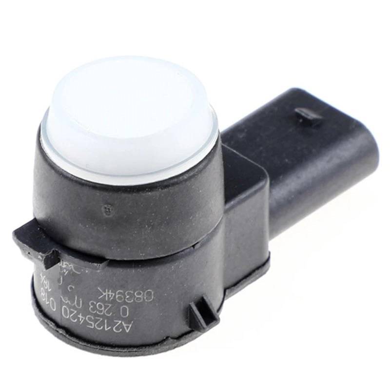 DZWDY Parkassistent PDC Sensor Kompatibel Mit Benz Für C230 C250 C280 C300 Cl63 C63 Cl65 2008–2012 Für S350 Cls500 S500 2012–2017 Auto-Parksensor Pdc 2125420018(White) von DZWDY