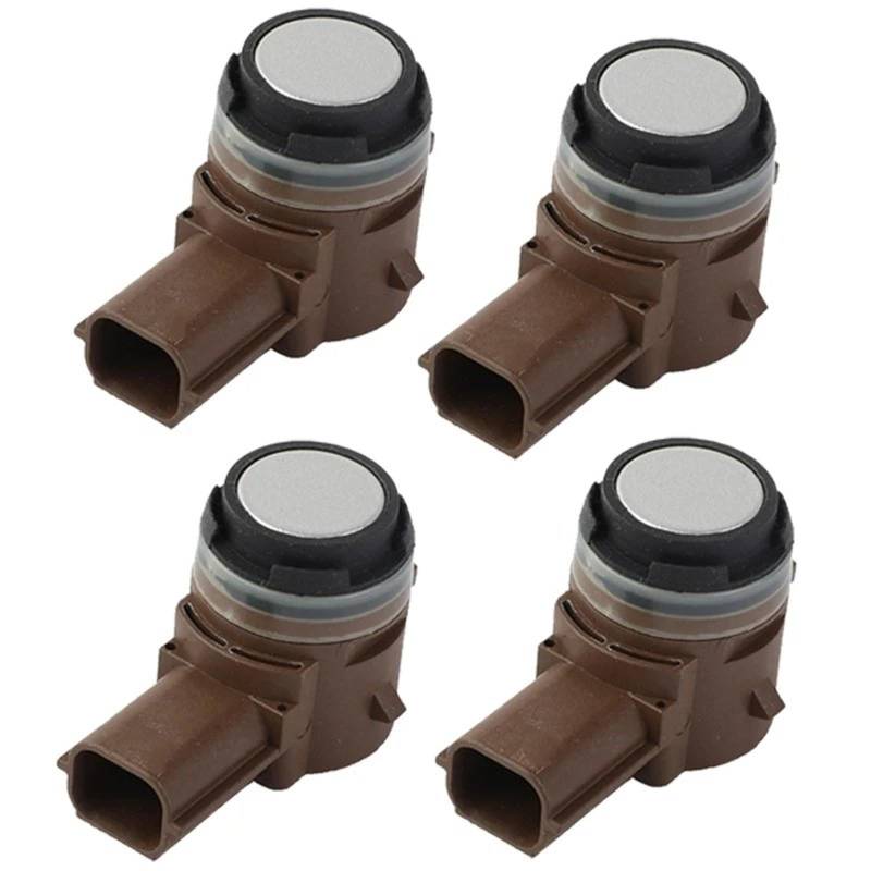 DZWDY Parkassistent PDC Sensor Kompatibel Mit Ford Für Fiesta Für Focus Für Ecosport Auto Pdc Parkplatz Einparkhilfe Sensor Reverse Assist Hu5t15c868aaw(Sliver,4pcs) von DZWDY