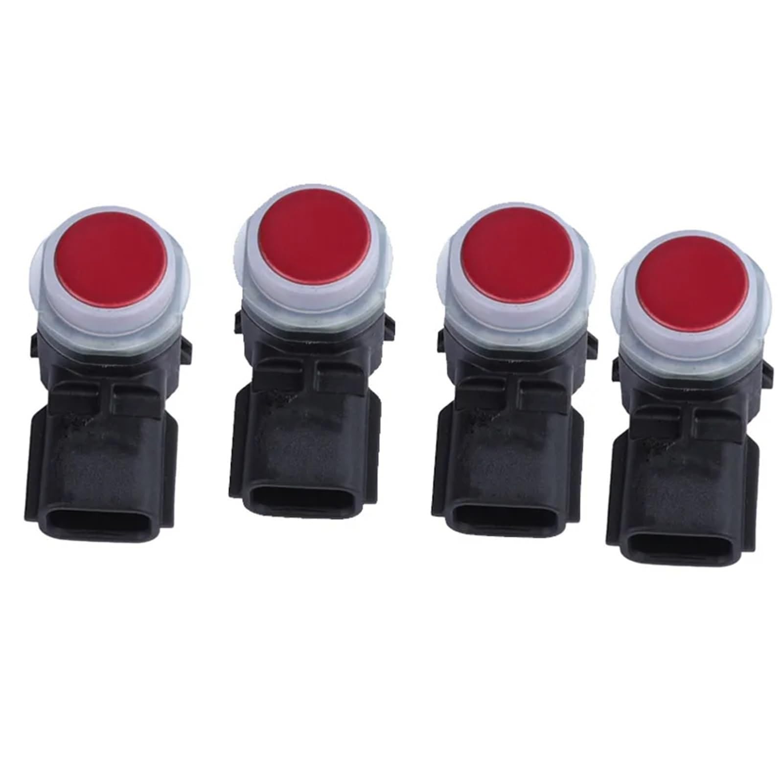 DZWDY Parkassistent PDC Sensor Kompatibel Mit Nissan Für Kicks Auto Pdc Einparkhilfe Sensor Auto Einparkhilfe Objekt Sensor 284385ra1a(Red,4pcs) von DZWDY