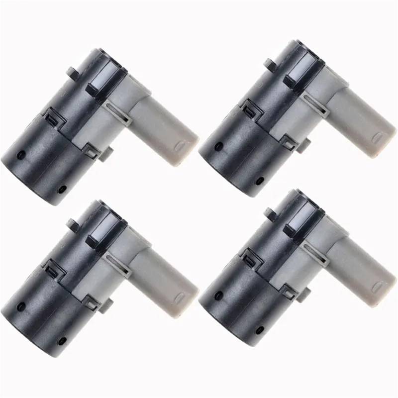 DZWDY Parkassistent PDC Sensor Kompatibel Mit Peugeot Für 207 Auto Pdc Einparkhilfe Objektsensor Stoßstangenabstandskontrollsensor Rückfahrassistent 9653849080(Gray,4pcs) von DZWDY