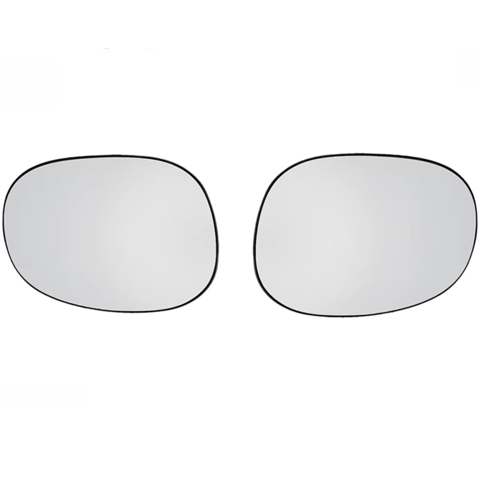 DZWDY Türspiegelglas Außenspiegel Kompatibel Mit Citroen Für Xsara Für Picasso 1999–2007. Auto Links Rechts Außenspiegelglas Rückspiegelglas Ersatzteile OEM: 8151GE(1 Pair) von DZWDY