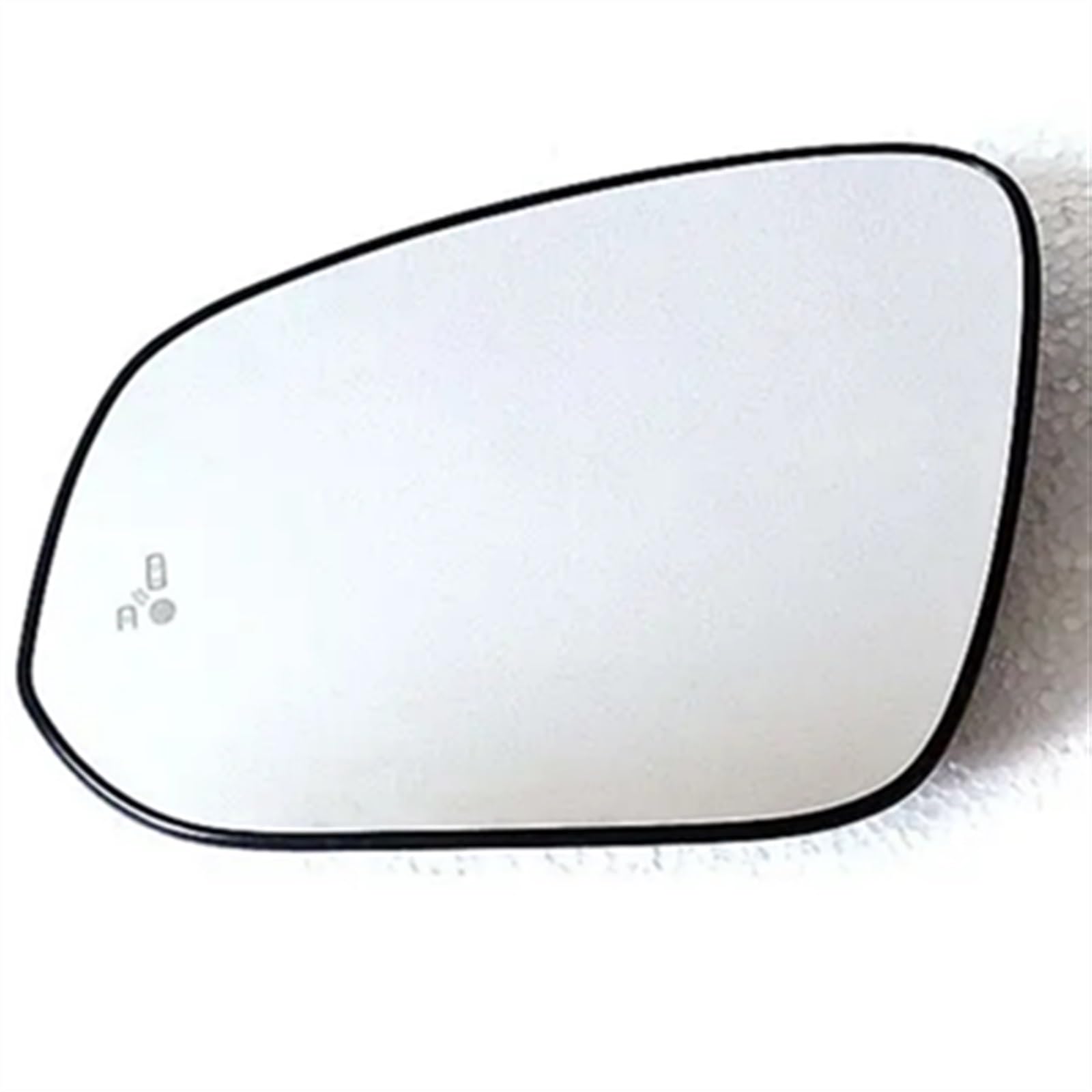 DZWDY Türspiegelglas Außenspiegel Kompatibel Mit Toyota Für Rav4 Iv 2013–2019 Für Fortuner 2015–2019 Auto-Warnung, Binden Spot-Spiegelglas, Auto-Seitenspiegelglas(Left) von DZWDY