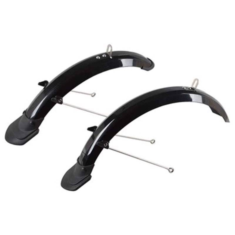 14 16 20 Zoll Fahrrad Machtguard V Bremsscheibe Bremse Bike Fender Vorder- und Heckschlammschutzfalten Fahrradflügel DaJiKan (Color : 20 inch disc brake) von DaJiKan