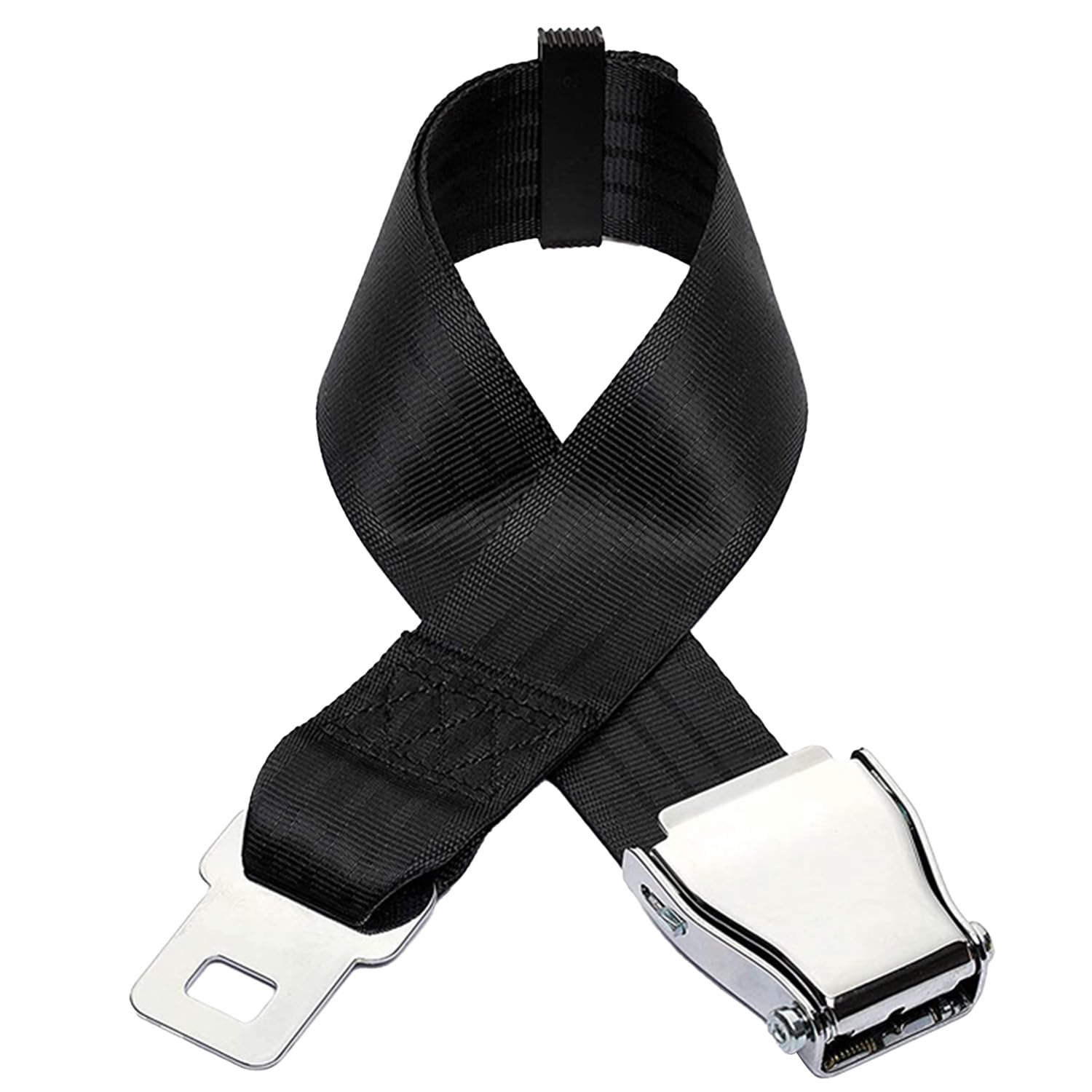 Gurtverlängerung Flugzeug,25-76CM Anschnaller Verlängerung,Gurtverlängerung mit Edelstahl Gürtelschnalle Clip,Grösse Einstellbar Seat Belt Extender,Gurtverlängerung Flugzeug für Reisen Schwangere von Dafencar