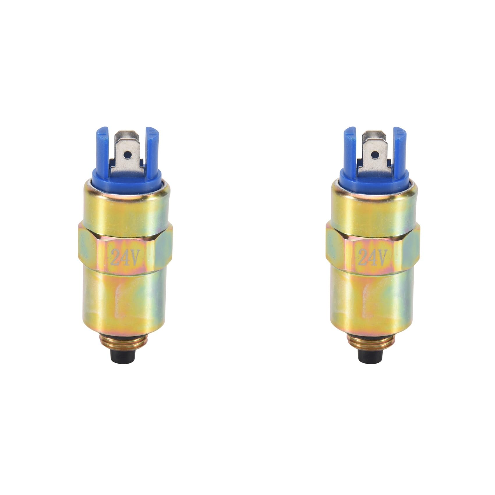 Daijianbin 2X 24-V-Kraftstoffpumpen-Magnetkraftstoff-Abschaltstopp-Magnetventil für /-Motor 7185-900P 7180049D 5000815650 von Daijianbin