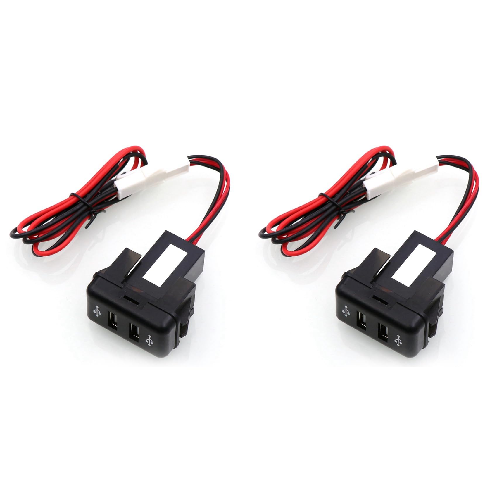 Daijianbin 2X Car Dual USB AutoladegeräT Steckdose mit LED-Leuchte für FH12 von Daijianbin