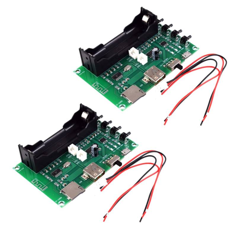 Daijianbin 2X XH-A150 Lithium Batterie Bluetooth Digital Power Amplifier Board 5W + 5W Mund Power DIY Kleinen Lautsprecher Wieder Aufladbar für Android von Daijianbin