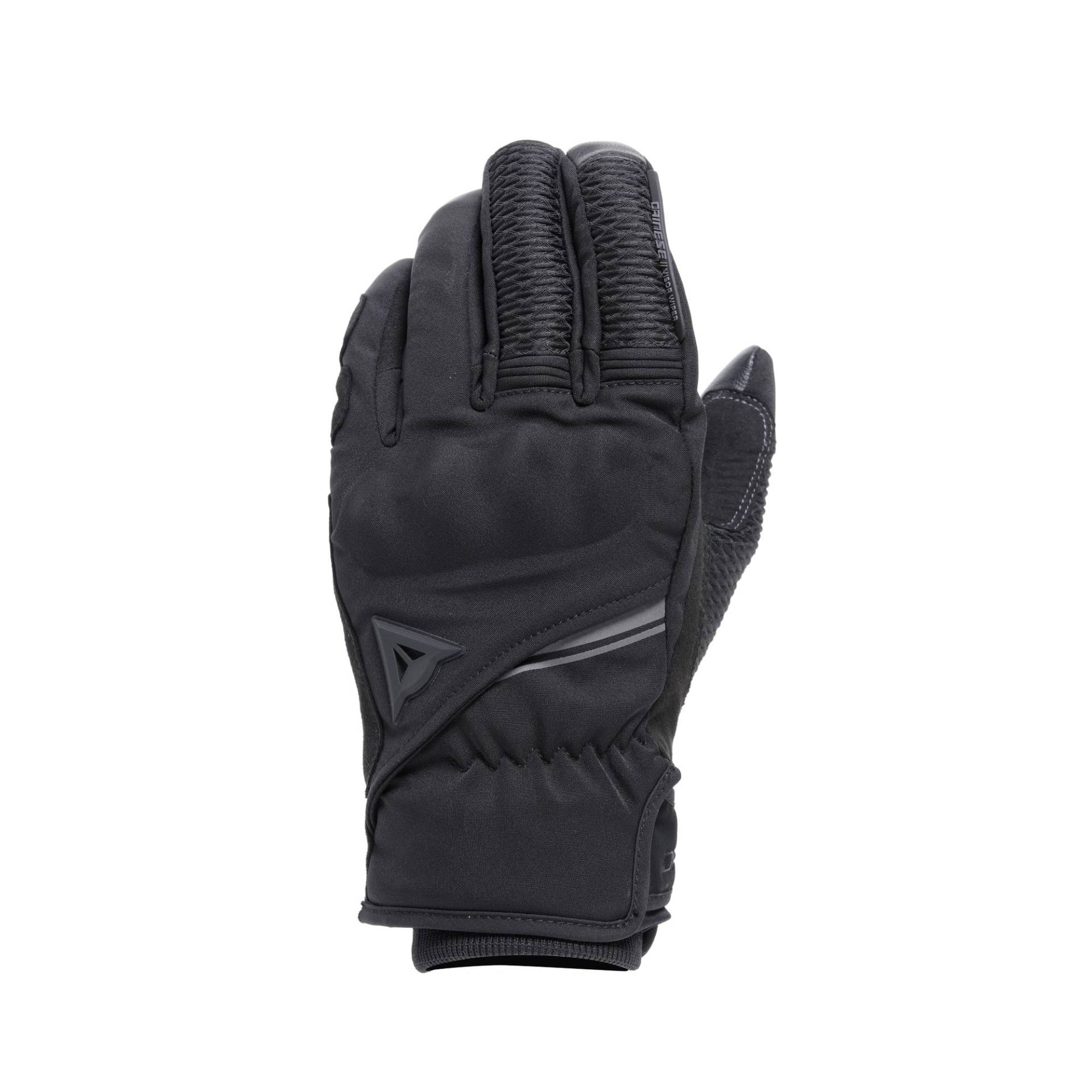 Dainese - Trento D-Dry® Gloves, Winter Motorradhandschuhe, wasserdicht, mit Knöchelschützern, Mann, Schwarz/Schwarz, M von Dainese