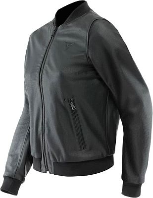 Dainese Accento, Lederjacke perforiert Damen - Schwarz - 46 von Dainese