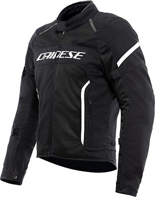 Dainese Air Frame 3, Textiljacke - Schwarz/Weiß - 52 von Dainese