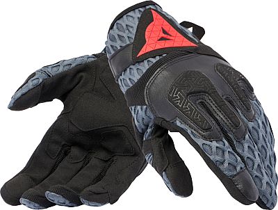 Dainese Air-Maze, Handschuhe - Schwarz/Grau/Rot - L von Dainese