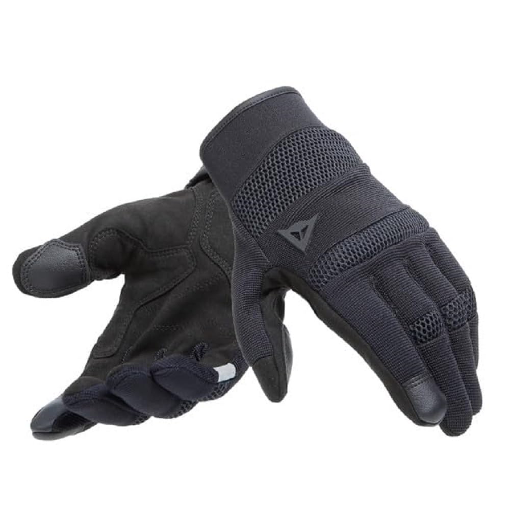 Dainese Athene Tex Gloves, Motorradhandschuhe Sommer, Herren, Schwarz/Schwarz, XXXL von Dainese