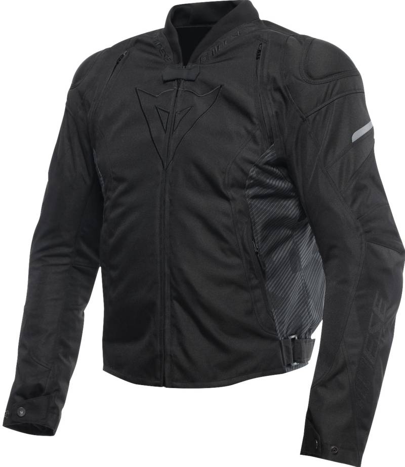 Dainese - Avro 5 Tex Jacket, Stoff-Motorradjacke mit Schulterprotektoren, Mann, Schwarz/Schwarz/Schwarz, 54 von Dainese