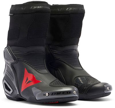 Dainese Axial 2 Air, Stiefel perforiert - Schwarz/Schwarz/Neon-Rot - 40 EU von Dainese