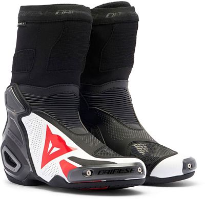 Dainese Axial 2 Air, Stiefel perforiert - Schwarz/Weiß/Rot - 44 EU von Dainese