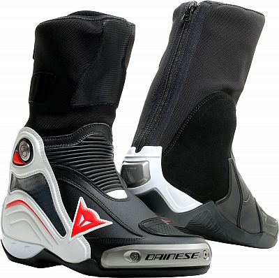 Dainese Axial D1, Stiefel - Schwarz/Weiß/Rot - 43 EU von Dainese