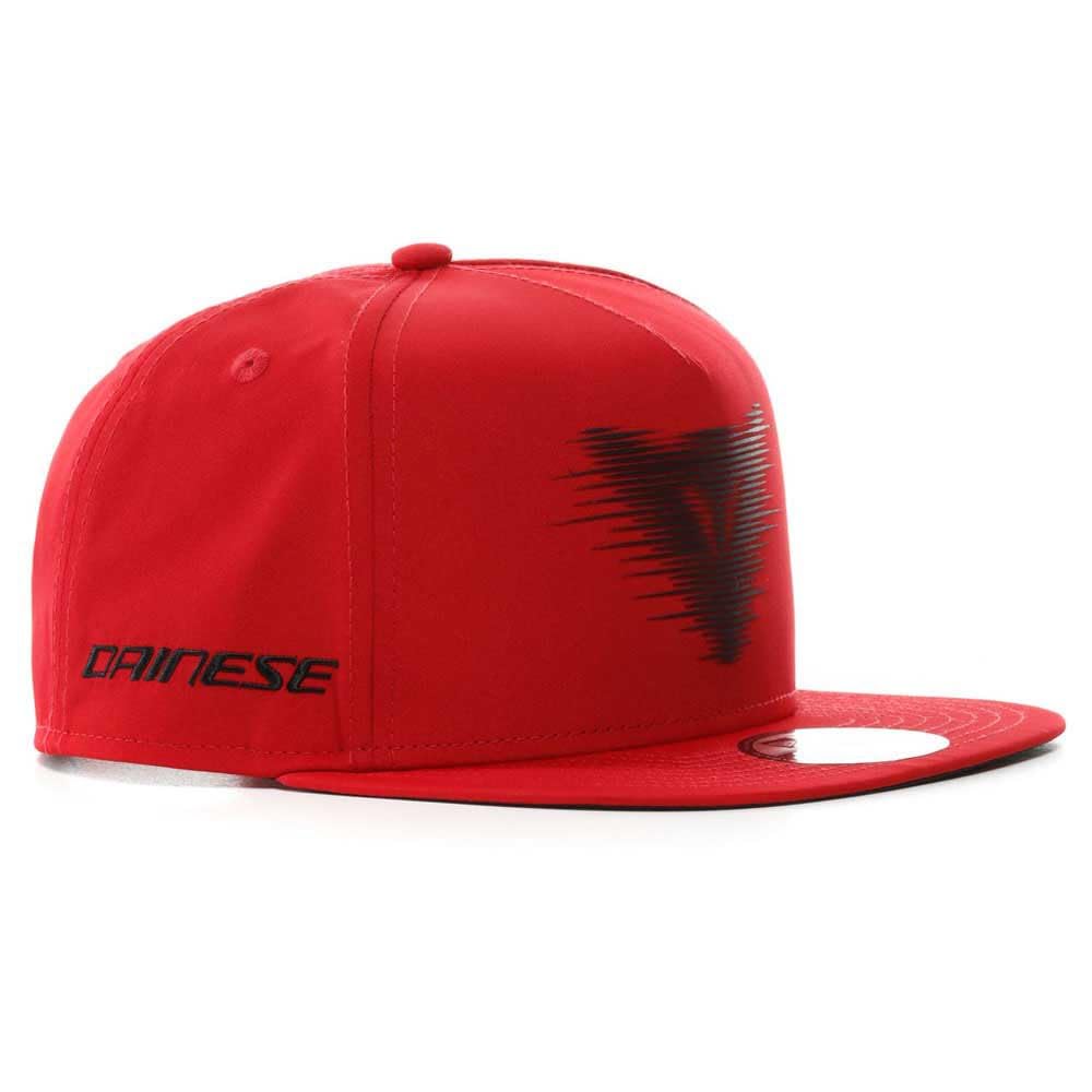 Dainese - #C11 Speed Demon Veloce 9Fifty Snapback Cap, Flache Schirmmütze Logo, für Männer und Frauen, Rot, N von Dainese