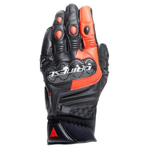 Dainese Carbon 4 Short Handschuhe Schwarz Rot von Dainese