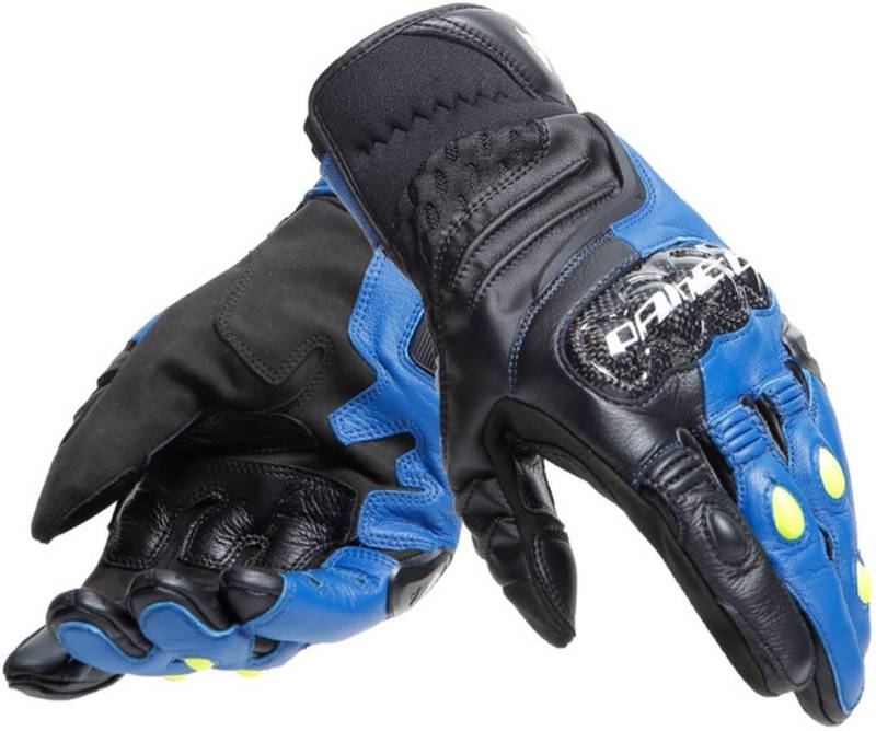 Dainese Carbon 4 Short Motorradhandschuhe, blau/schwarz, L von Dainese