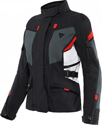 Dainese Carve Master 3, Textiljacke Gore-Tex Damen - Schwarz/Dunkelgrau/Rot - 44 von Dainese