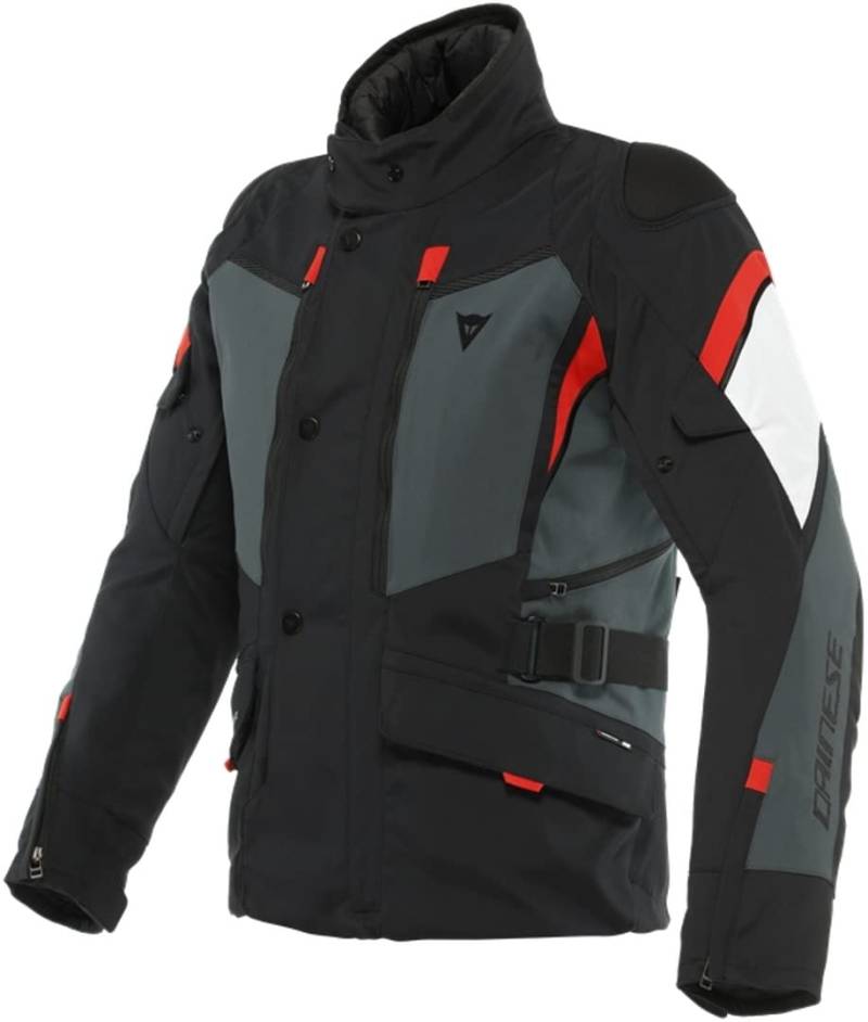 Dainese Carve Master 3 Gore-Tex Motorrad Textiljacke (Black/Grey/Red,50) von Dainese