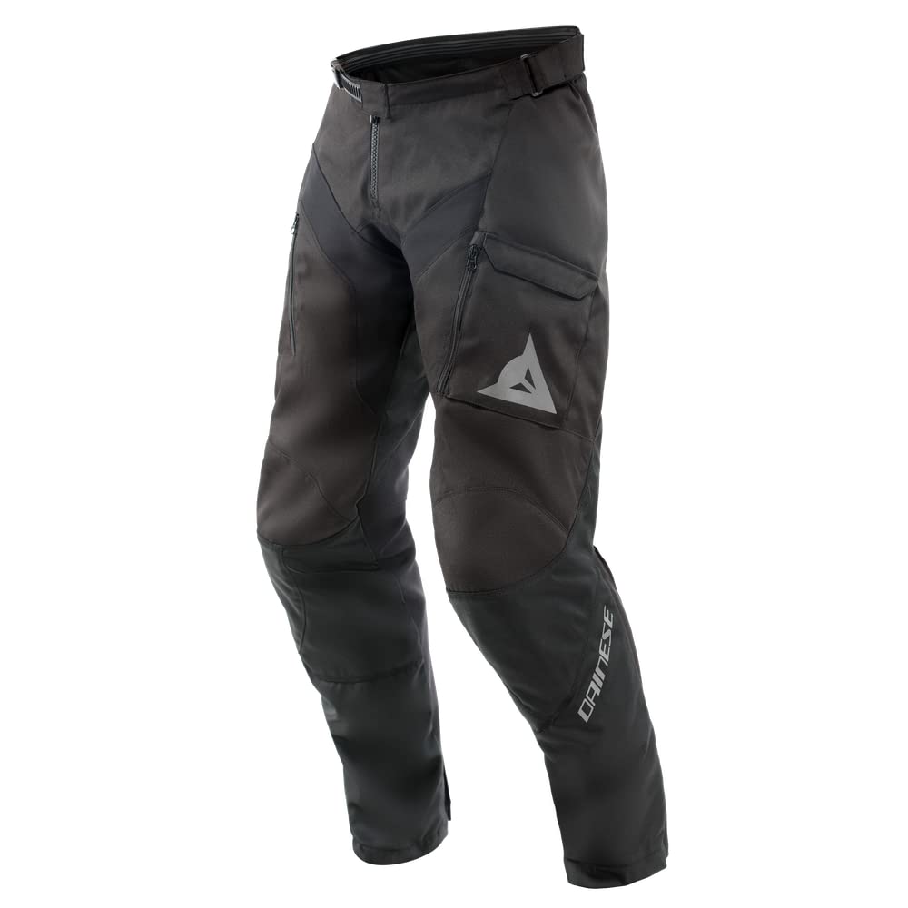 Dainese - Cherokee Tex Pants, Off Road Motorradhose, Herren Motorradhose, Abnehmbare Knieprotektoren, Verstellbare Hüftprotektoren, Mikrometrischer Verschluss, Schwarz, 54 von Dainese