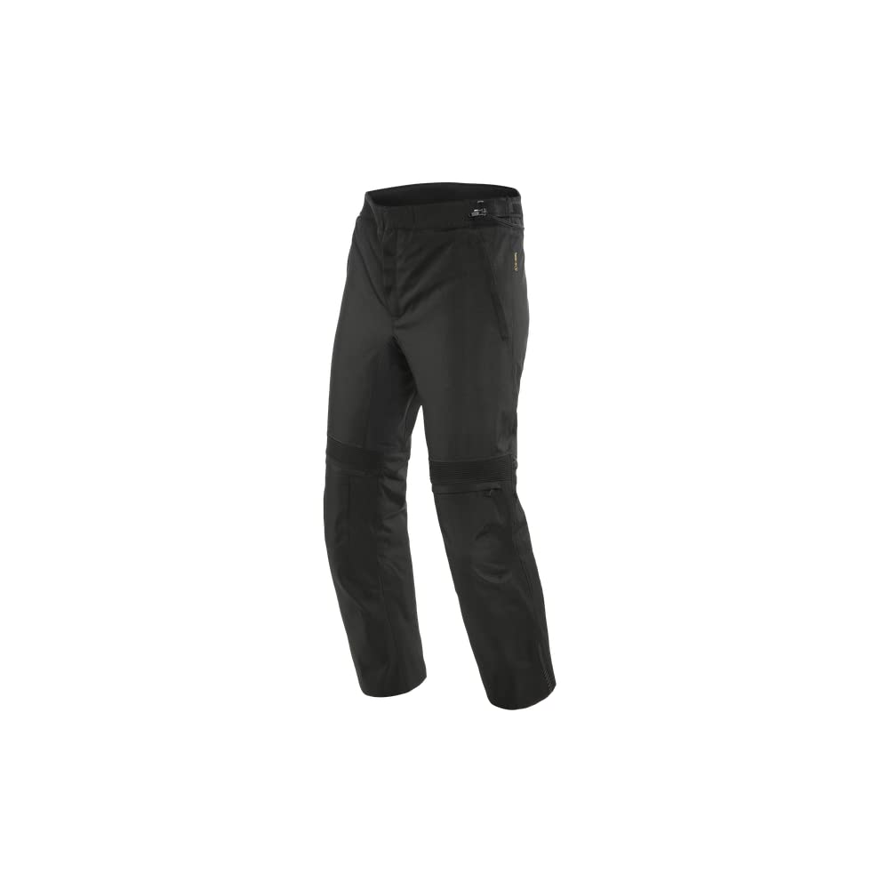 Dainese - Connery D Dry Pants, Wasserdichte Tourenhose, Knieschutz, Weite Hose, Motorradhose Für Männer, Schwarz/Schwarz, 54 von Dainese