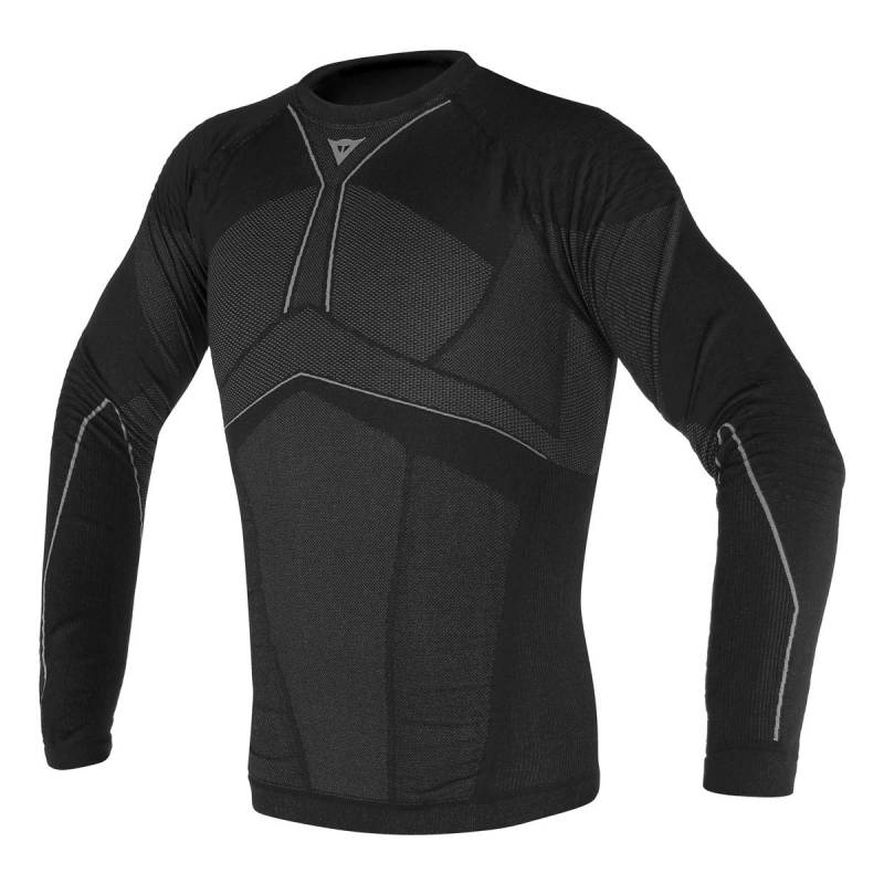 Dainese-D-CORE AERO TEE LS, Schwarz/Anthrazit, Größe XS/S von Dainese